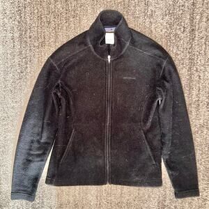 Patagonia Women's W's Synchilla Full Zip Fleece Jacket in Black Size Small